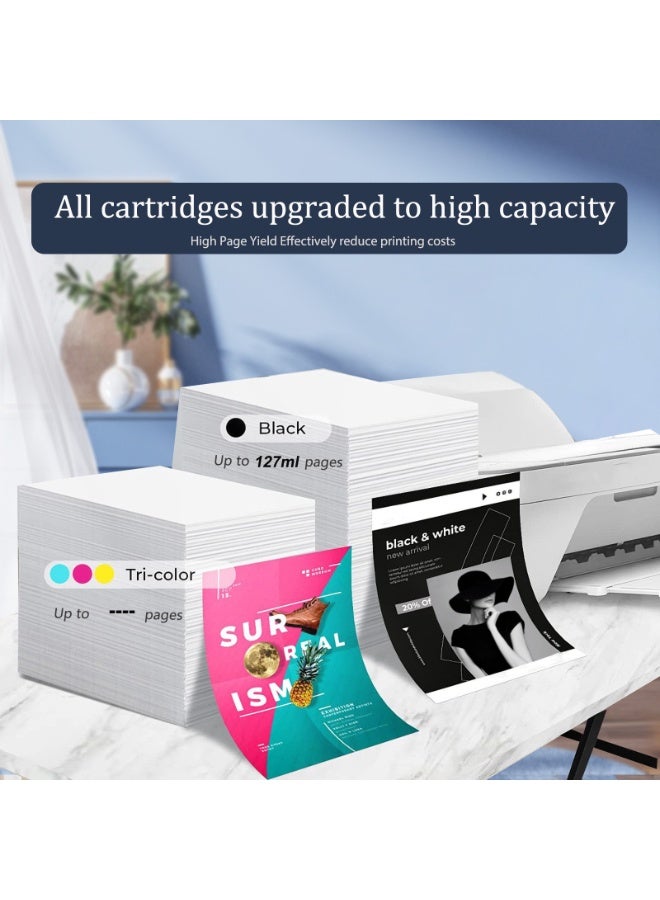 103 حبر لـ EPSON لزجاجة EcoTank 127 مل 6000 صفحة/زجاجة لـ Epson L1110 L3110 L3111 L3150 L3151 L3156 L3160 L5190 أسود 2 عبوة - Image 3